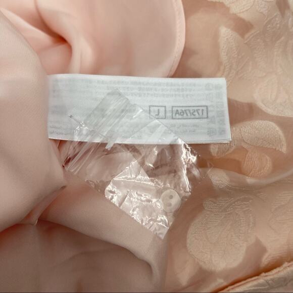 KEEPSAKE THE LABEL Offset Fit & Flare Dress Embroidered Ruffle Pink SZ 8 NWT - Picture 14 of 16